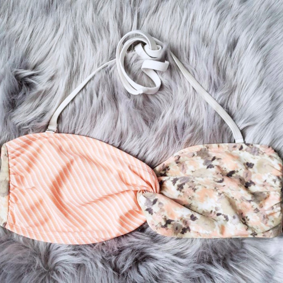 French Connection Other - French Connection || Striped and Floral Bikini Top